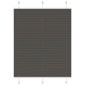 Estor Plisado negro 110x150 cm Tela Ancho 109,4 cm Poliéster de , Persianas y estores - Ref: Foro24-4015145, Precio: 25,54 €,...
