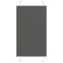 Estor Plisado negro 80x150 cm Tela Ancho 79,4 cm Poliéster de , Persianas y estores - Ref: Foro24-4015139, Precio: 17,16 €, D...