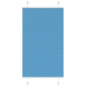 Estor Plisado azul 75x100 cm Tela Ancho 74,4 cm Poliéster de , Persianas y estores - Ref: Foro24-4015172, Precio: 15,95 €, De...