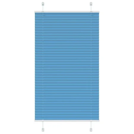 Estor Plisado azul 75x100 cm Tela Ancho 74,4 cm Poliéster de , Persianas y estores - Ref: Foro24-4015172, Precio: 15,95 €, De...