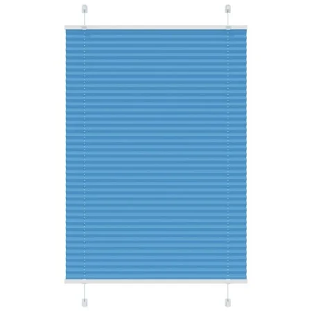 Estor Plisado azul 85x150 cm Tela Ancho 84,4 cm Poliéster de , Persianas y estores - Ref: Foro24-4015191, Precio: 21,66 €, De...