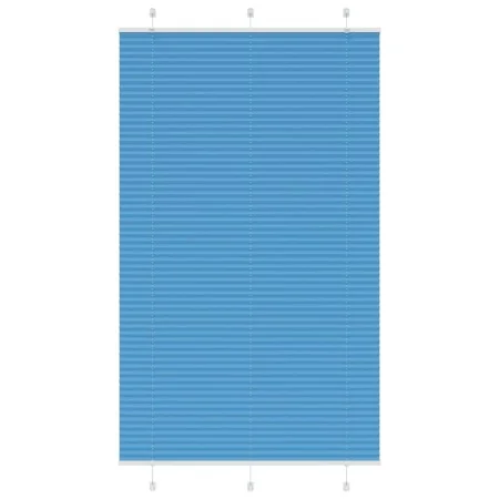 Estor Plisado azul 120x200 cm Tela Ancho 119,4 cm Poliéster de , Persianas y estores - Ref: Foro24-4015215, Precio: 28,07 €, ...