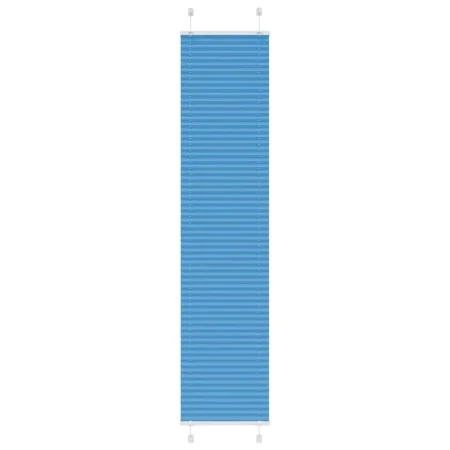 Estor Plisado azul 50x200 cm Tela Ancho 49,4 cm Poliéster de , Persianas y estores - Ref: Foro24-4015201, Precio: 19,08 €, De...