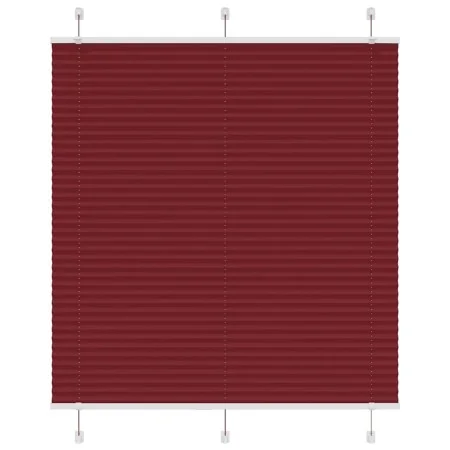 Estor Plisado rojo burdeos 115x150 cm Tela Ancho 114,4 cm de , Persianas y estores - Ref: Foro24-4015248, Precio: 18,15 €, De...