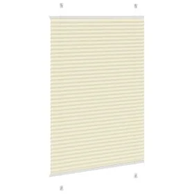 Estor Plisado crema 85x100 cm Tela Ancho 84,4 cm Poliéster de , Persianas y estores - Ref: Foro24-4015276, Precio: 13,53 €, D...