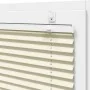 Estor Plisado crema 85x100 cm Tela Ancho 84,4 cm Poliéster de , Persianas y estores - Ref: Foro24-4015276, Precio: 13,53 €, D...