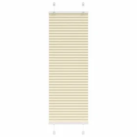 Estor Plisado crema 50x100 cm Tela Ancho 49,4 cm Poliéster de , Persianas y estores - Ref: Foro24-4015269, Precio: 20,12 €, D...