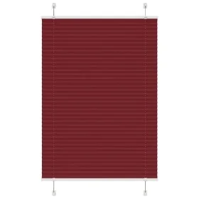 Estor Plisado rojo burdeos 90x150 cm Tela Ancho 89,4 cm de , Persianas y estores - Ref: Foro24-4015243, Precio: 23,50 €, Desc...
