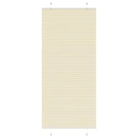 Estor Plisado crema 85x200 cm Tela Ancho 84,4 cm Poliéster de , Persianas y estores - Ref: Foro24-4015310, Precio: 24,42 €, D...