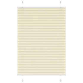 Estor Plisado crema 95x150 cm Tela Ancho 94,4 cm Poliéster de , Persianas y estores - Ref: Foro24-4015295, Precio: 18,33 €, D...