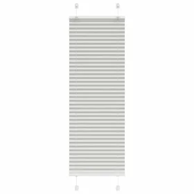 Estor Plisado gris claro 45x100 cm Tela Ancho 44,4 cm Poliéster de , Persianas y estores - Ref: Foro24-4015319, Precio: 18,50...