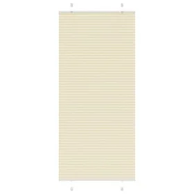 Estor Plisado crema 95x200 cm Tela Ancho 94,4 cm Poliéster de , Persianas y estores - Ref: Foro24-4015312, Precio: 23,84 €, D...