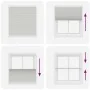 Estor Plisado gris claro 115x100 cm Tela Ancho 114,4 cm de , Persianas y estores - Ref: Foro24-4015333, Precio: 18,97 €, Desc...