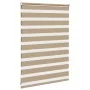 Estor cebra marrón arena tejido ancho 100,9 cm poliéster de , Persianas y estores - Ref: Foro24-4014522, Precio: 21,82 €, Des...