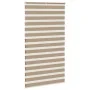 Estor cebra marrón arena tejido ancho 125,9 cm poliéster de , Persianas y estores - Ref: Foro24-4014605, Precio: 36,25 €, Des...