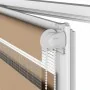 Estor cebra marrón arena tejido ancho 155,9 cm poliéster de , Persianas y estores - Ref: Foro24-4014611, Precio: 34,38 €, Des...