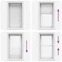 Estor Plisado blanco 70x100 cm Tela Ancho 69,4 cm Poliéster de , Persianas y estores - Ref: Foro24-4015477, Precio: 15,46 €, ...