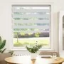 Estor cebra blanco 105x150 cm tejido ancho 100,9 cm poliéster de , Persianas y estores - Ref: Foro24-4014756, Precio: 28,58 €...