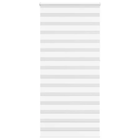 Estor cebra blanco 115x230 cm tejido ancho 110,9 cm poliéster de , Persianas y estores - Ref: Foro24-4014810, Precio: 33,95 €...