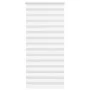 Estor cebra blanco 115x230 cm tejido ancho 110,9 cm poliéster de , Persianas y estores - Ref: Foro24-4014810, Precio: 33,95 €...