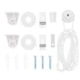 Estor enrollable para ducha casete tela 100x240 cm ancho 96 cm de , Persianas y estores - Ref: Foro24-4014957, Precio: 19,48 ...