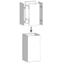 Jardinera 40x40x80 cm de acero galvanizado de , Maceteros y jardineras - Ref: Foro24-860708, Precio: 74,06 €, Descuento: %