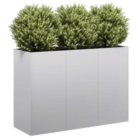 Jardinera 120x40x80 cm de acero galvanizado de , Maceteros y jardineras - Ref: Foro24-860722, Precio: 110,67 €, Descuento: %