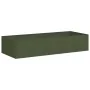 Jardinera acero verde oliva 200x80x40 cm de , Maceteros y jardineras - Ref: Foro24-860755, Precio: 112,43 €, Descuento: %
