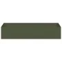 Jardinera acero verde oliva 200x80x40 cm de , Maceteros y jardineras - Ref: Foro24-860755, Precio: 112,43 €, Descuento: %