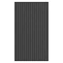 Felpudo a rayas negro y gris 115x200 cm de , Felpudos - Ref: Foro24-4105597, Precio: 56,45 €, Descuento: %