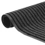 Felpudo a rayas negro y gris 115x200 cm de , Felpudos - Ref: Foro24-4105597, Precio: 56,45 €, Descuento: %