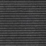 Felpudo a rayas negro y gris 115x200 cm de , Felpudos - Ref: Foro24-4105597, Precio: 56,45 €, Descuento: %