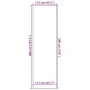 Felpudo antracita 115x400 cm de , Felpudos - Ref: Foro24-4105555, Precio: 87,18 €, Descuento: %