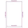 Felpudo antracita 90x150 cm de , Felpudos - Ref: Foro24-4105618, Precio: 35,44 €, Descuento: %
