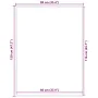 Felpudo gris 90x120 cm de , Felpudos - Ref: Foro24-4105639, Precio: 27,81 €, Descuento: %