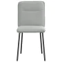 Sillas de comedor giratorias 6 uds terciopelo gris claro de , Sillas de comedor - Ref: Foro24-3315579, Precio: 249,50 €, Desc...