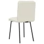 Sillas de comedor 6 unidades de terciopelo crema de , Sillas de comedor - Ref: Foro24-3315688, Precio: 256,44 €, Descuento: %