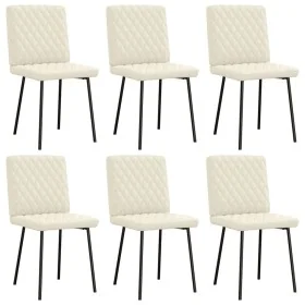 Sillas de comedor 6 unidades de terciopelo crema von , Essstühle - Ref: Foro24-3315482, Preis: 248,04 €, Rabatt: %