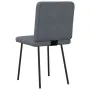 Sillas de comedor 4 unidades terciopelo gris oscuro von , Essstühle - Ref: Foro24-3315234, Preis: 167,69 €, Rabatt: %