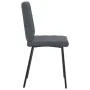 Sillas de comedor 2 unidades terciopelo gris oscuro de , Sillas de comedor - Ref: Foro24-4101104, Precio: 86,07 €, Descuento: %