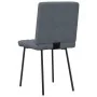 Sillas de comedor 2 unidades terciopelo gris oscuro de , Sillas de comedor - Ref: Foro24-4101104, Precio: 86,07 €, Descuento: %