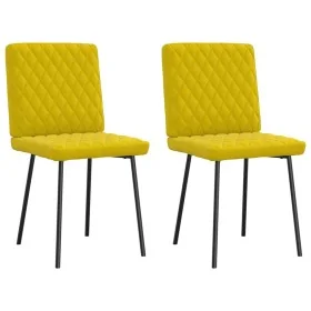 Sillas de comedor 2 unidades terciopelo amarillo von , Essstühle - Ref: Foro24-4101110, Preis: 85,43 €, Rabatt: %