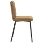 Sillas de comedor 4 unidades terciopelo marrón de , Sillas de comedor - Ref: Foro24-3315352, Precio: 174,99 €, Descuento: %