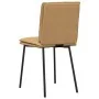 Sillas de comedor 4 unidades terciopelo marrón de , Sillas de comedor - Ref: Foro24-3315352, Precio: 174,99 €, Descuento: %