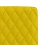 Sillas de comedor 6 unidades terciopelo amarillo de , Sillas de comedor - Ref: Foro24-3315480, Precio: 246,08 €, Descuento: %