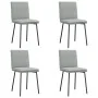 Sillas de comedor 4 unidades terciopelo gris claro von , Essstühle - Ref: Foro24-3315344, Preis: 176,89 €, Rabatt: %