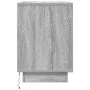 Mesilla de noche con luces LED Sonoma gris 38x34x50 cm de , Mesitas de noche - Ref: Foro24-861275, Precio: 48,30 €, Descuento: %