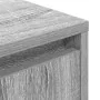 Mesilla de noche con luces LED Sonoma gris 38x34x50 cm de , Mesitas de noche - Ref: Foro24-861275, Precio: 48,30 €, Descuento: %