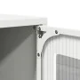 Aparador de acero blanco 68x39x107 cm de , Aparadores - Ref: Foro24-853349, Precio: 100,58 €, Descuento: %
