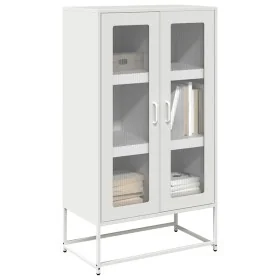 Aparador de acero blanco 68x39x123 cm von , Sideboards - Ref: Foro24-853361, Preis: 173,43 €, Rabatt: %